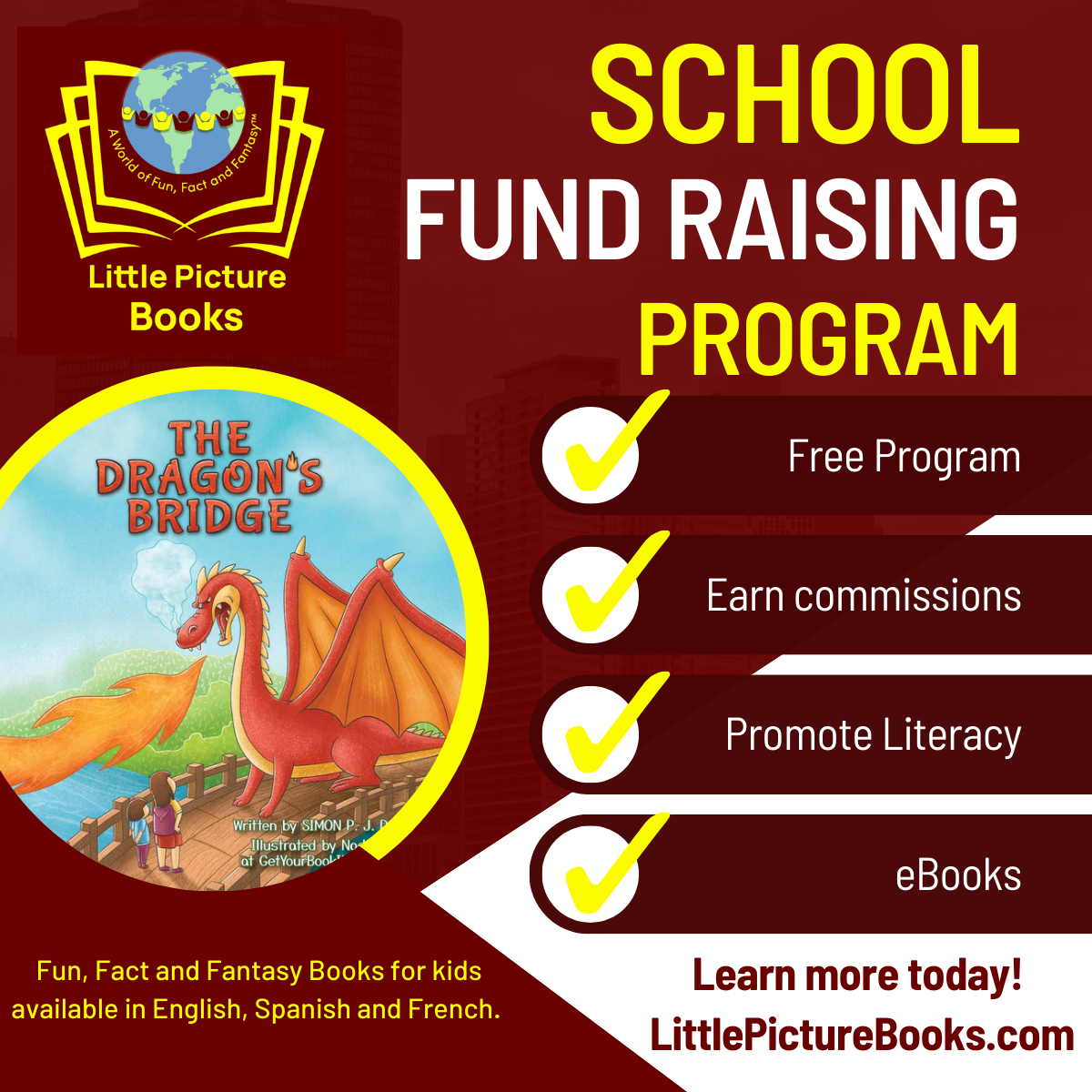 Empowering Education: How Little Picture Books Revolutionizes School Fundraising and Promotes Global Literacy