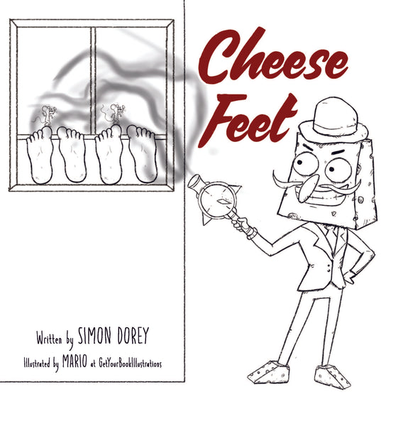 Cheese Feet - Coloring Book