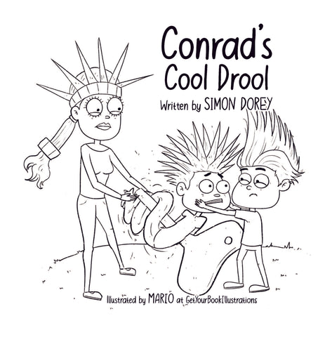 Conrad's Cool Drool - Coloring Book