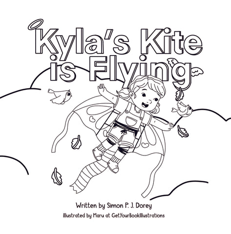 Kyla's Kite is Flying Coloring Book